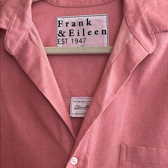 Frank & Eileen Pink Button Down Shirt - Picture 11 of 11